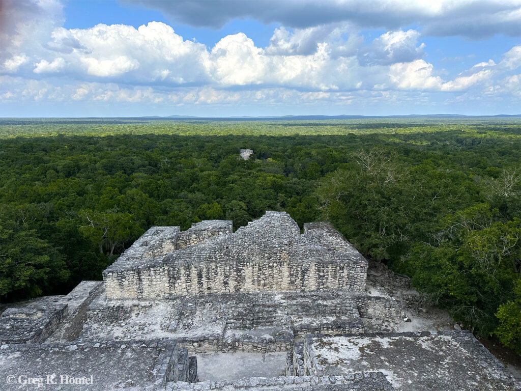 Calakmul ruins; Campeche, Mexico