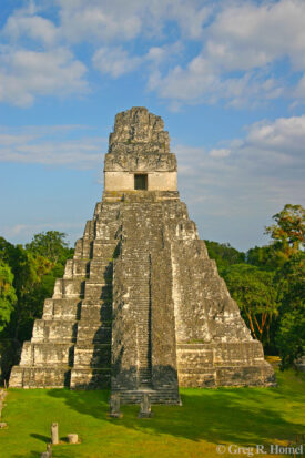 Temple I, Tikal; Tikal National Park, Petén, Guatemala